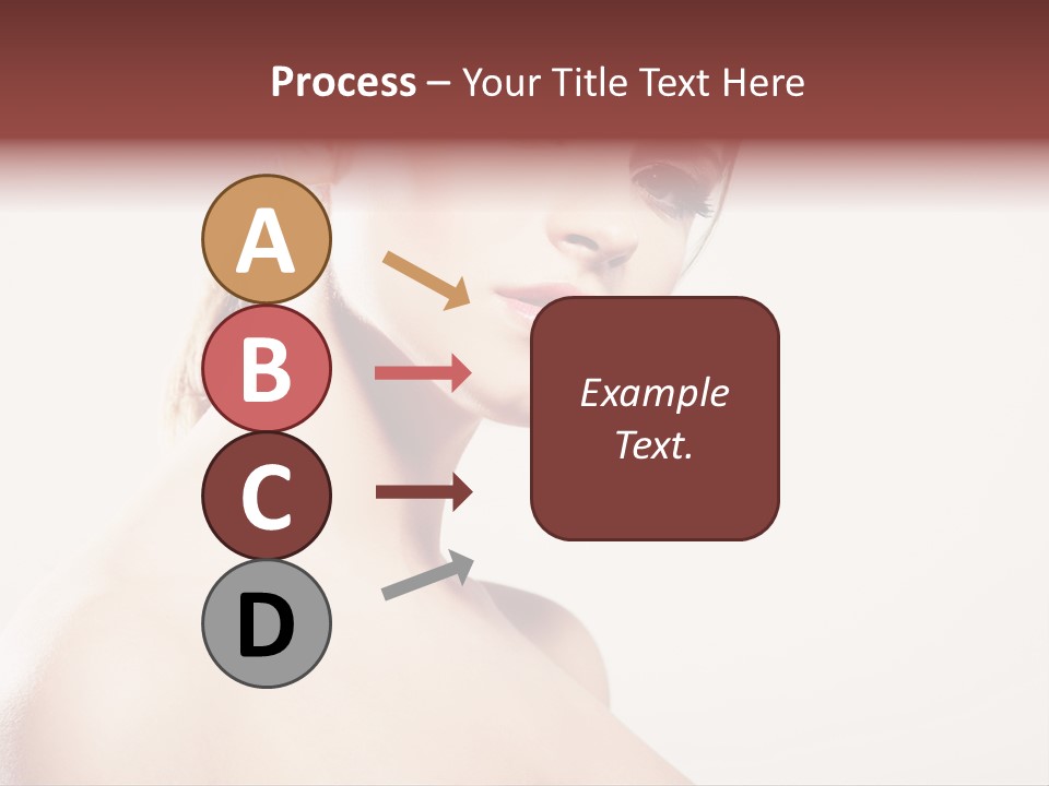 Relaxation Face Hands PowerPoint Template
