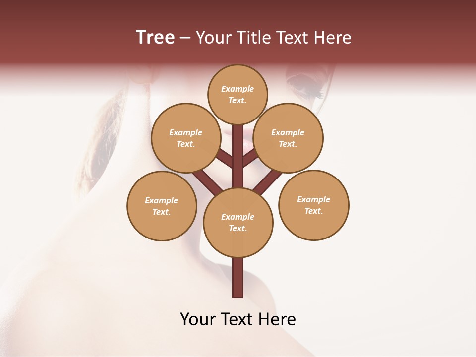 Relaxation Face Hands PowerPoint Template