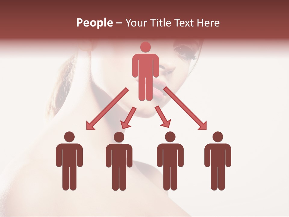 Relaxation Face Hands PowerPoint Template