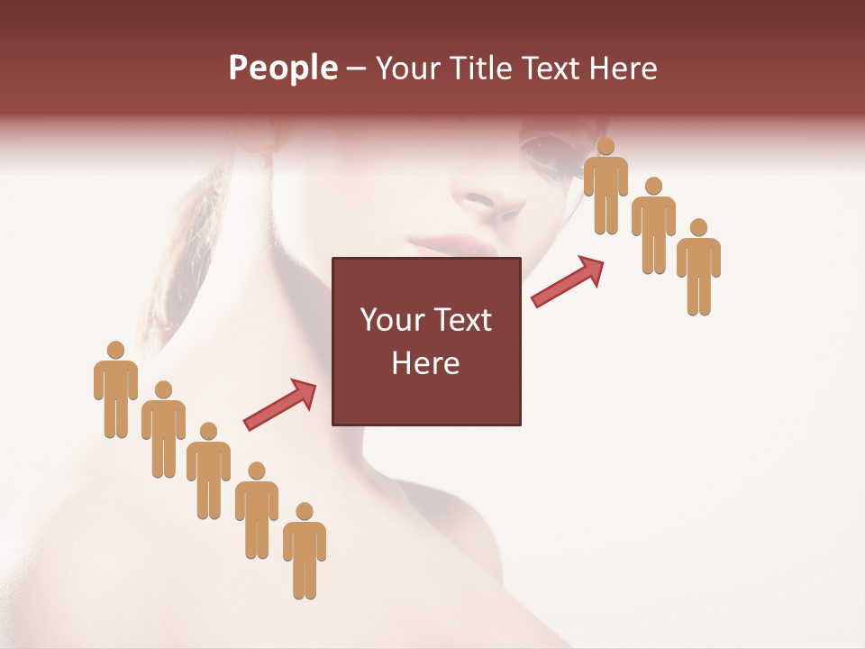 Relaxation Face Hands PowerPoint Template