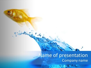 Freshness Purity Circle PowerPoint Template