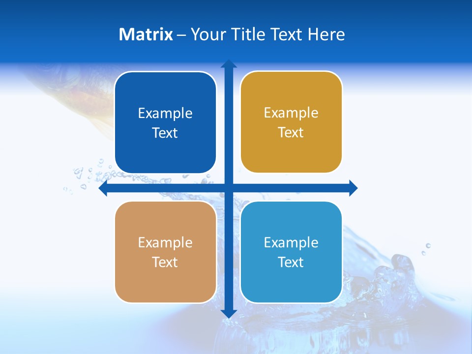 Freshness Purity Circle PowerPoint Template