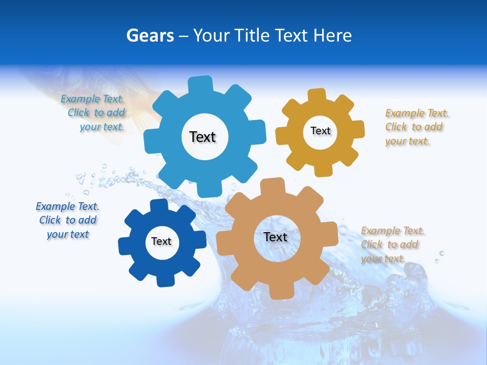 Freshness Purity Circle PowerPoint Template