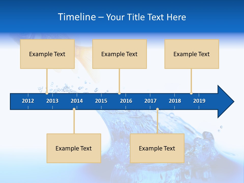 Freshness Purity Circle PowerPoint Template