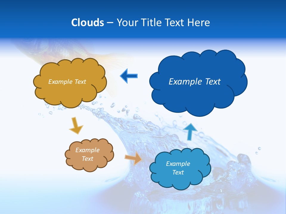 Freshness Purity Circle PowerPoint Template