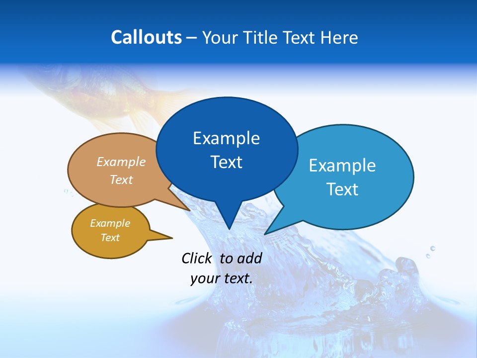 Freshness Purity Circle PowerPoint Template