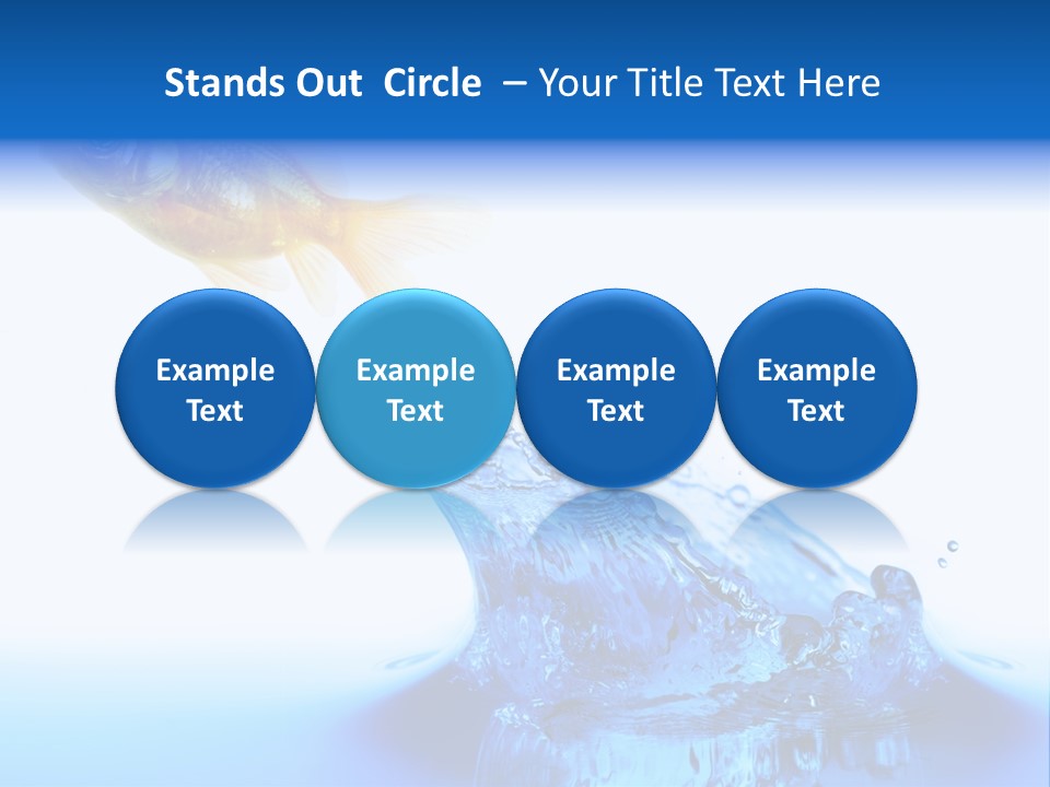 Freshness Purity Circle PowerPoint Template