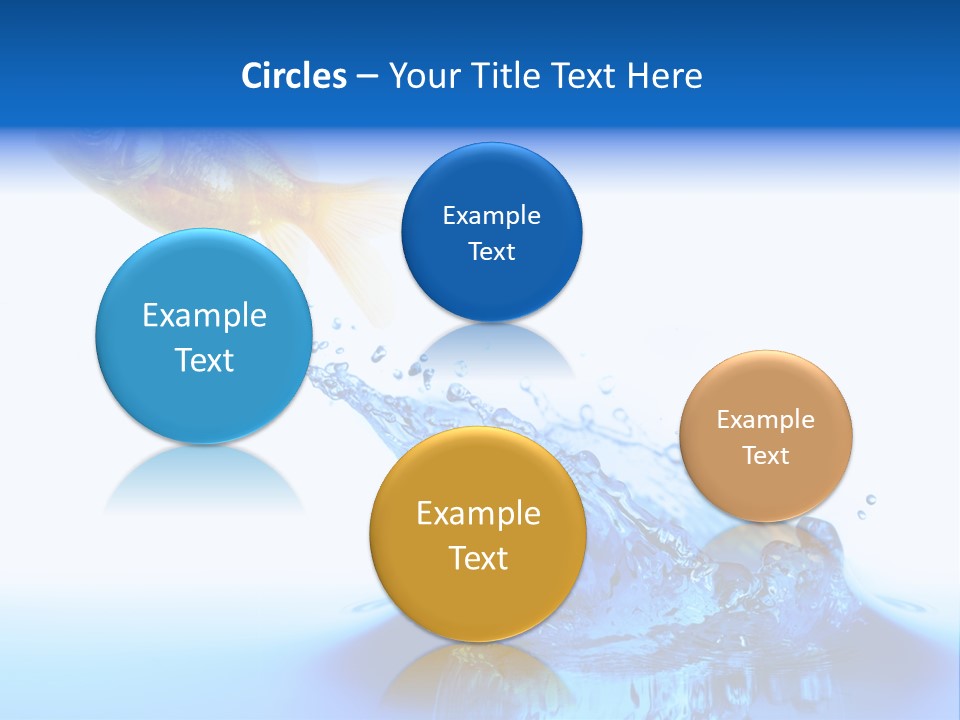 Freshness Purity Circle PowerPoint Template