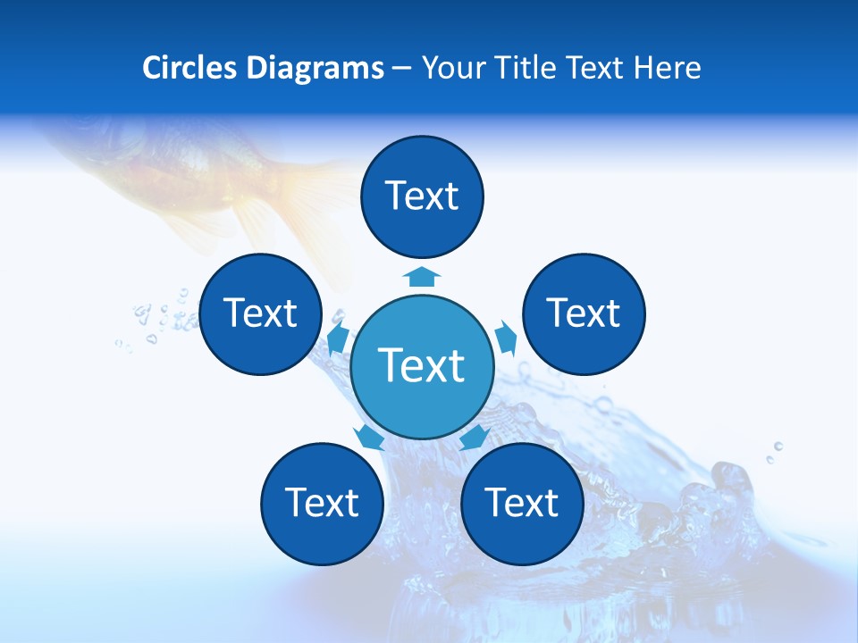Freshness Purity Circle PowerPoint Template