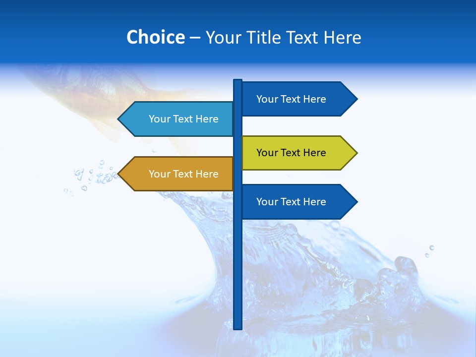 Freshness Purity Circle PowerPoint Template