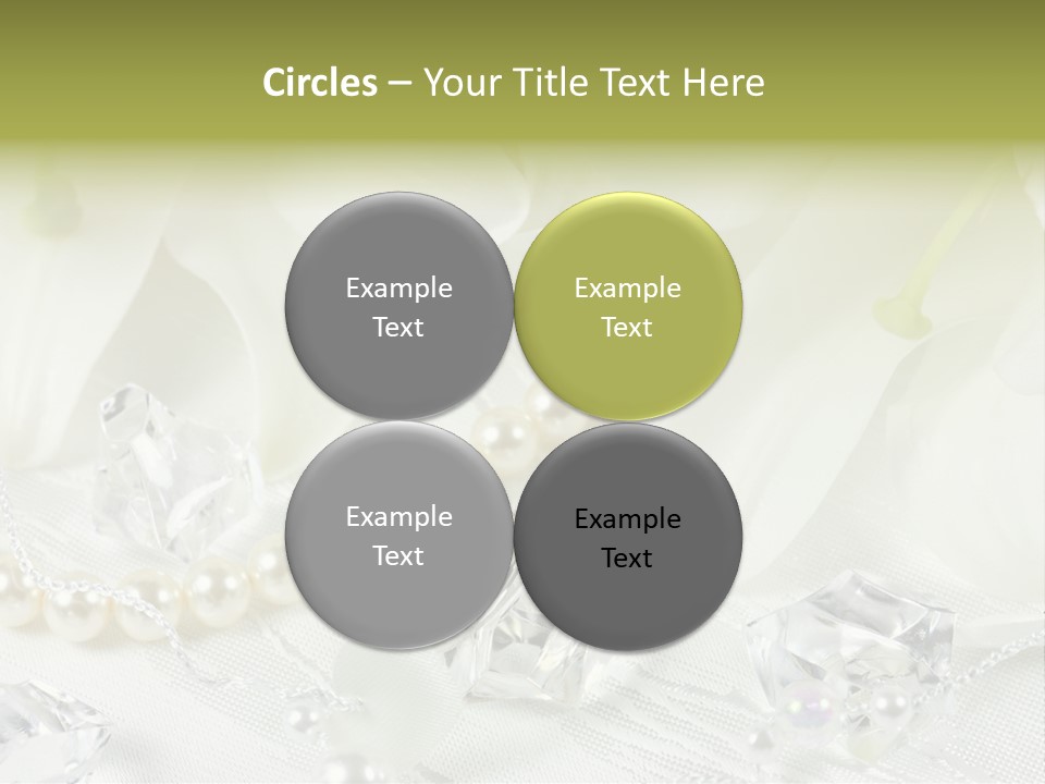Gold Ring Golden PowerPoint Template