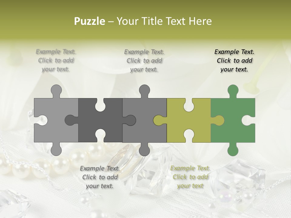 Gold Ring Golden PowerPoint Template