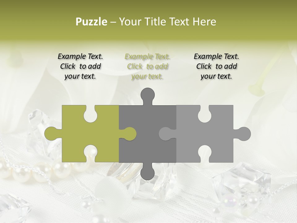 Gold Ring Golden PowerPoint Template