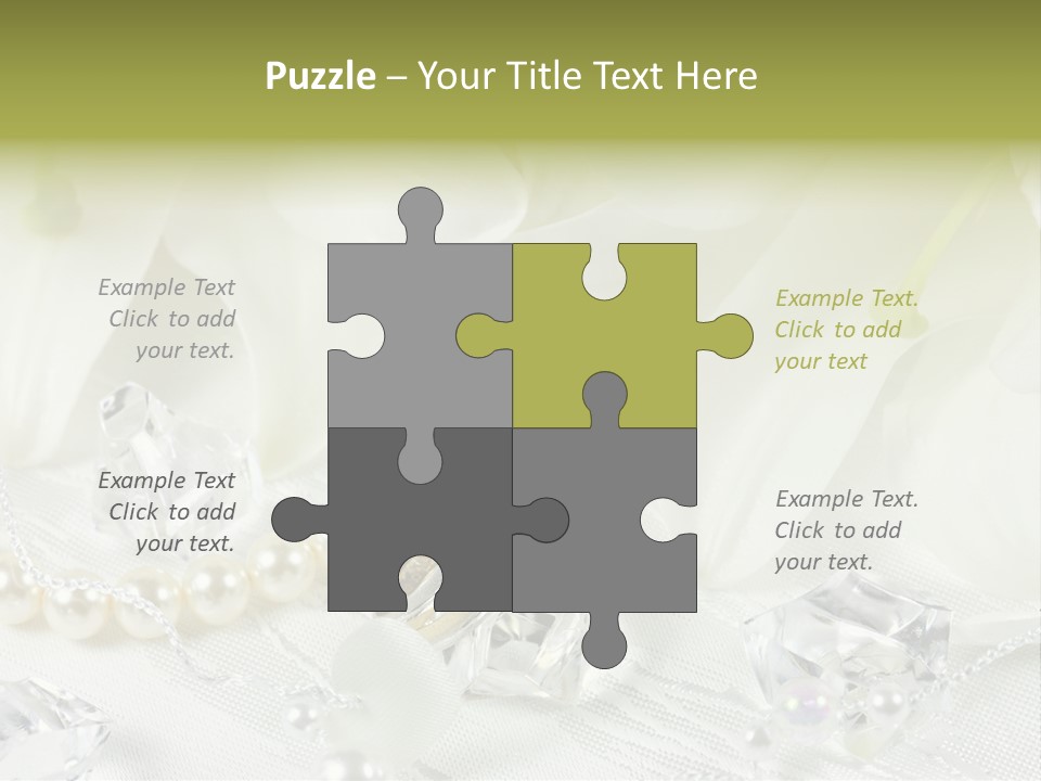 Gold Ring Golden PowerPoint Template