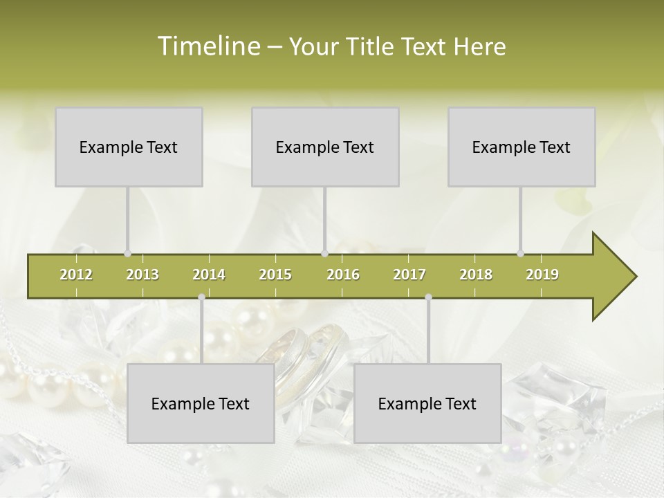 Gold Ring Golden PowerPoint Template