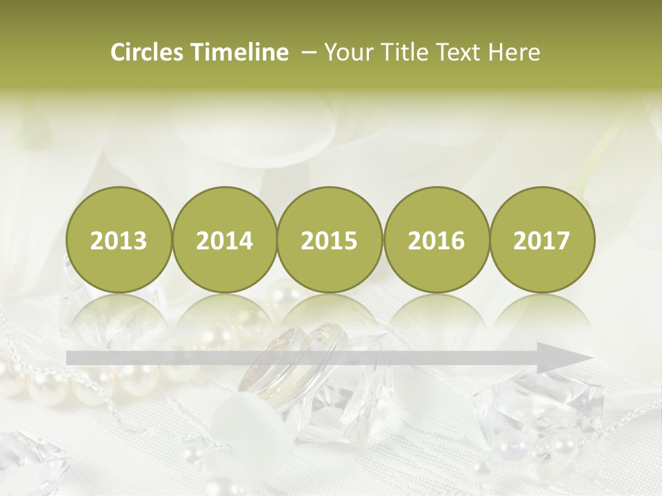 Gold Ring Golden PowerPoint Template