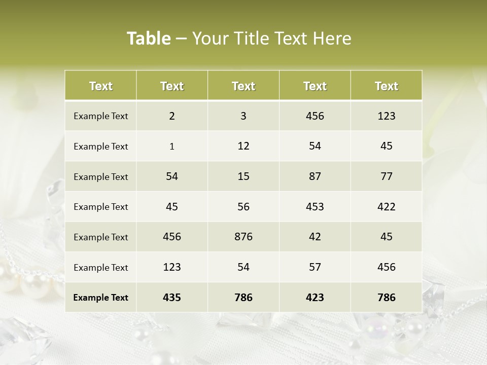 Gold Ring Golden PowerPoint Template