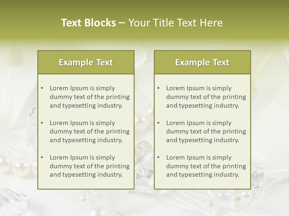 Gold Ring Golden PowerPoint Template