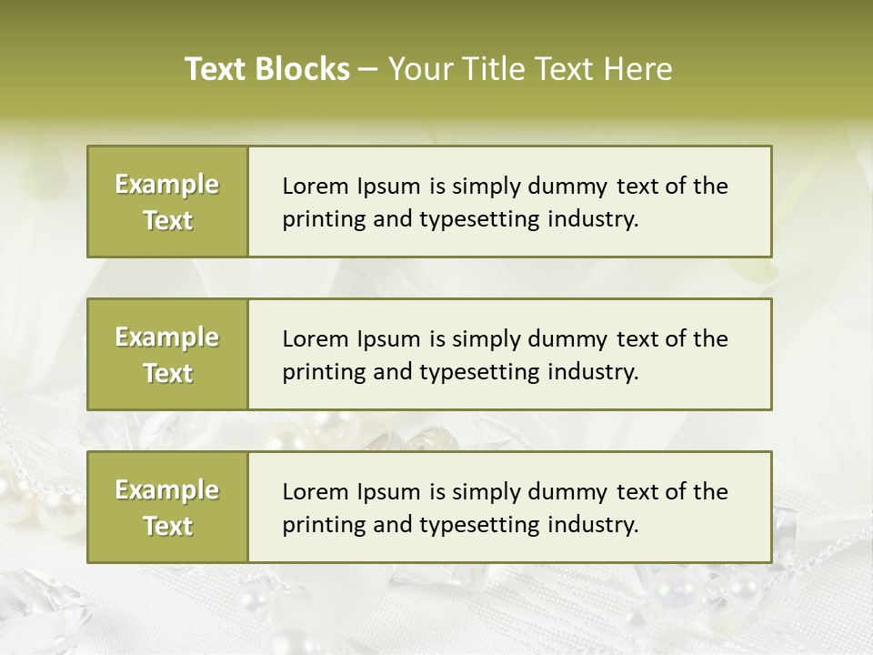 Gold Ring Golden PowerPoint Template