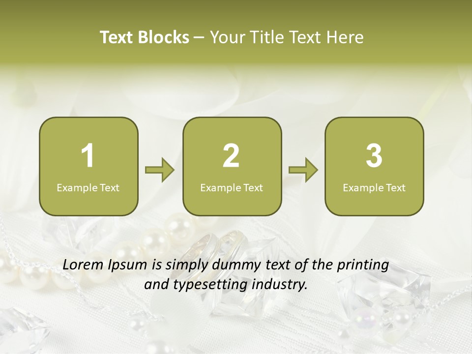 Gold Ring Golden PowerPoint Template