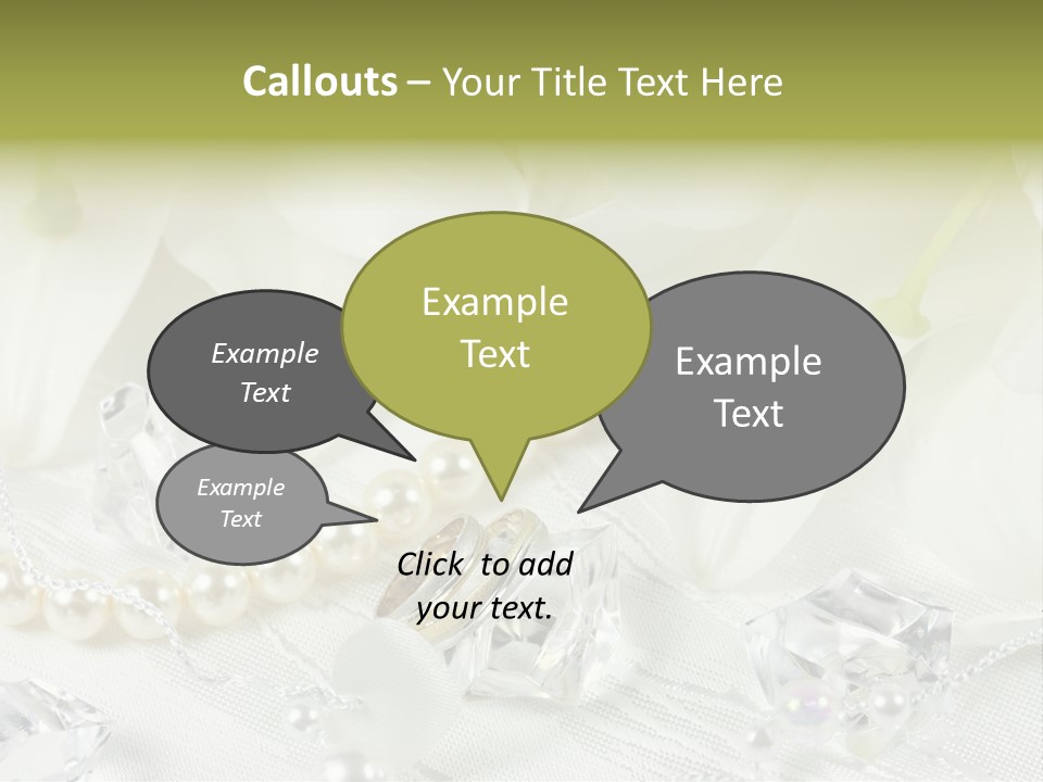 Gold Ring Golden PowerPoint Template