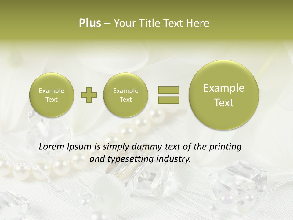 Gold Ring Golden PowerPoint Template