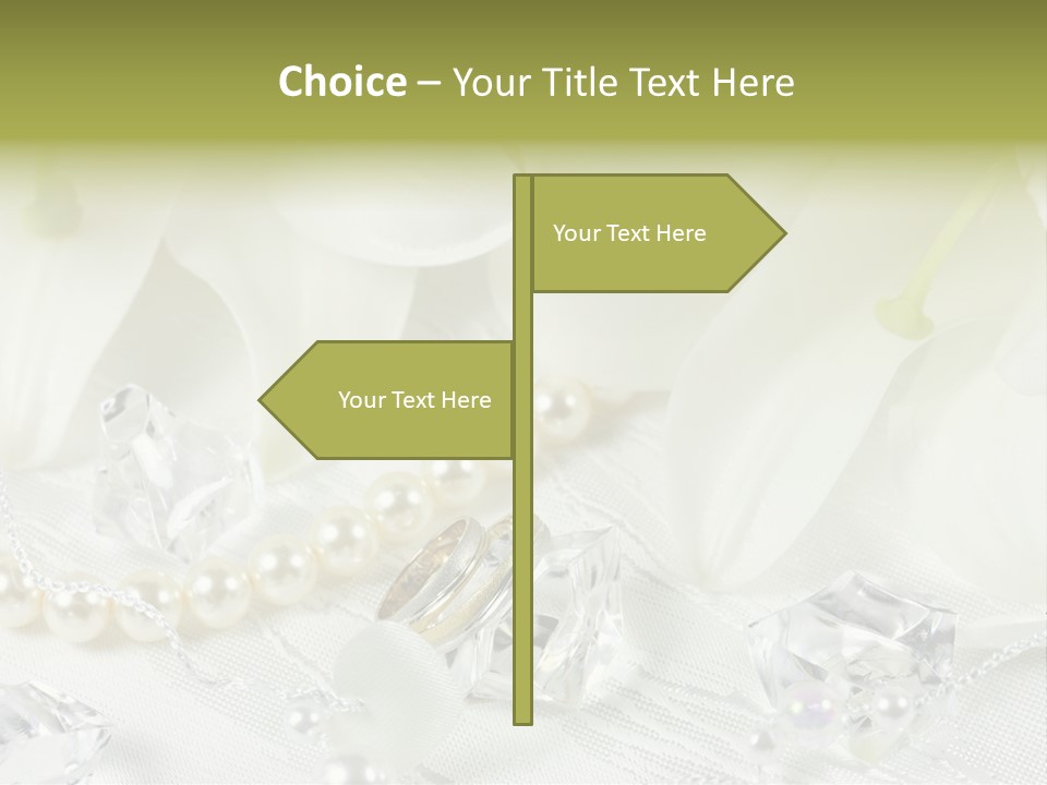 Gold Ring Golden PowerPoint Template