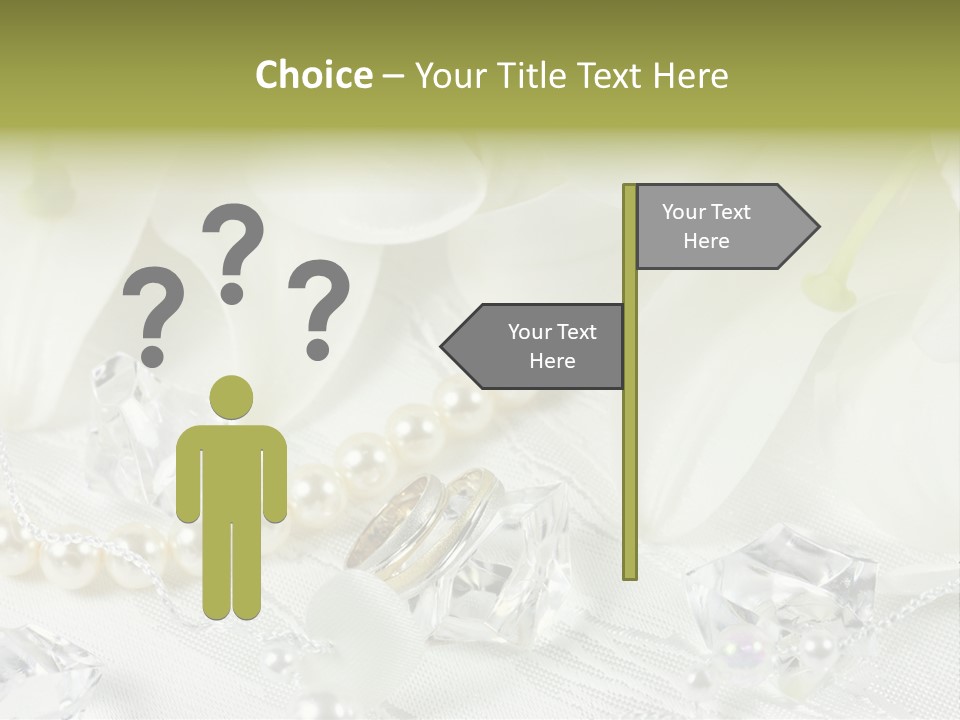 Gold Ring Golden PowerPoint Template