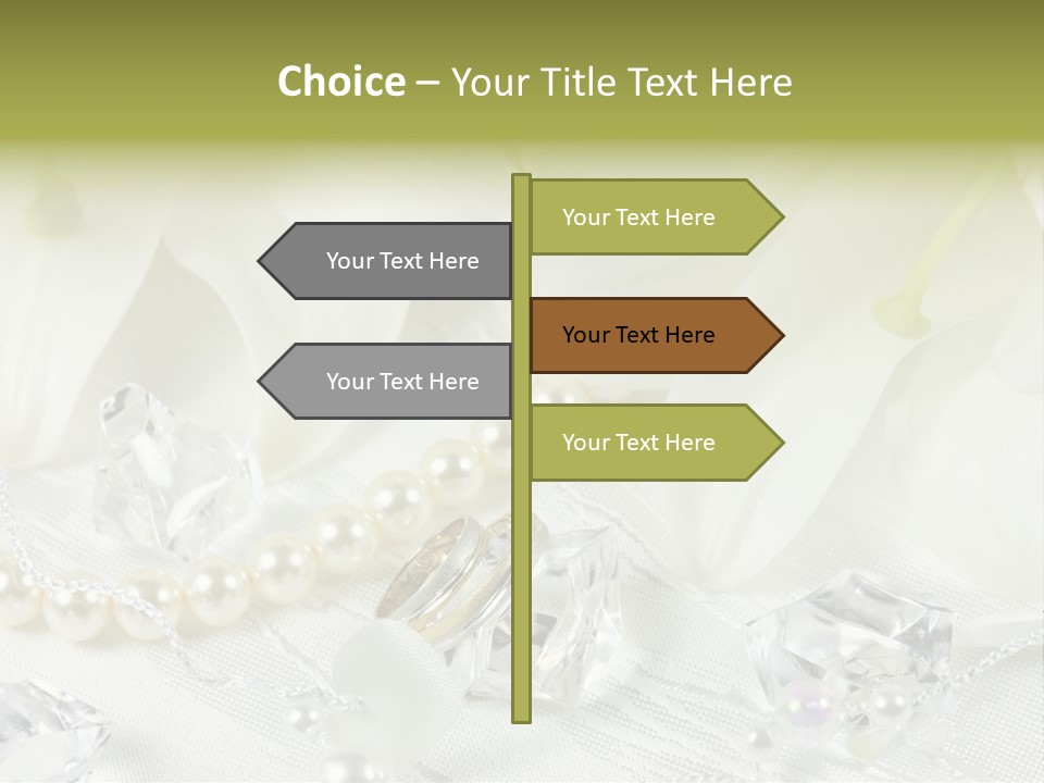 Gold Ring Golden PowerPoint Template