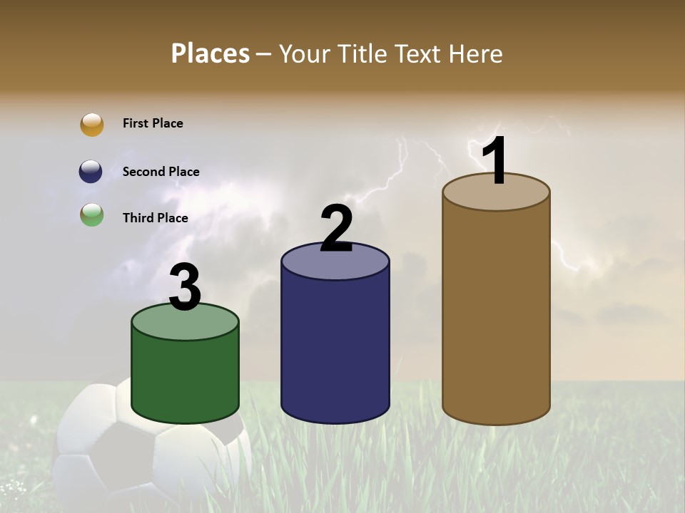 Meadow Power Ball PowerPoint Template