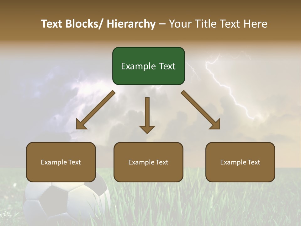 Meadow Power Ball PowerPoint Template