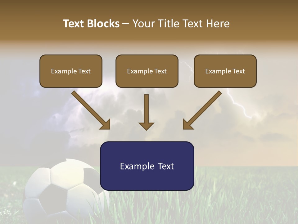 Meadow Power Ball PowerPoint Template