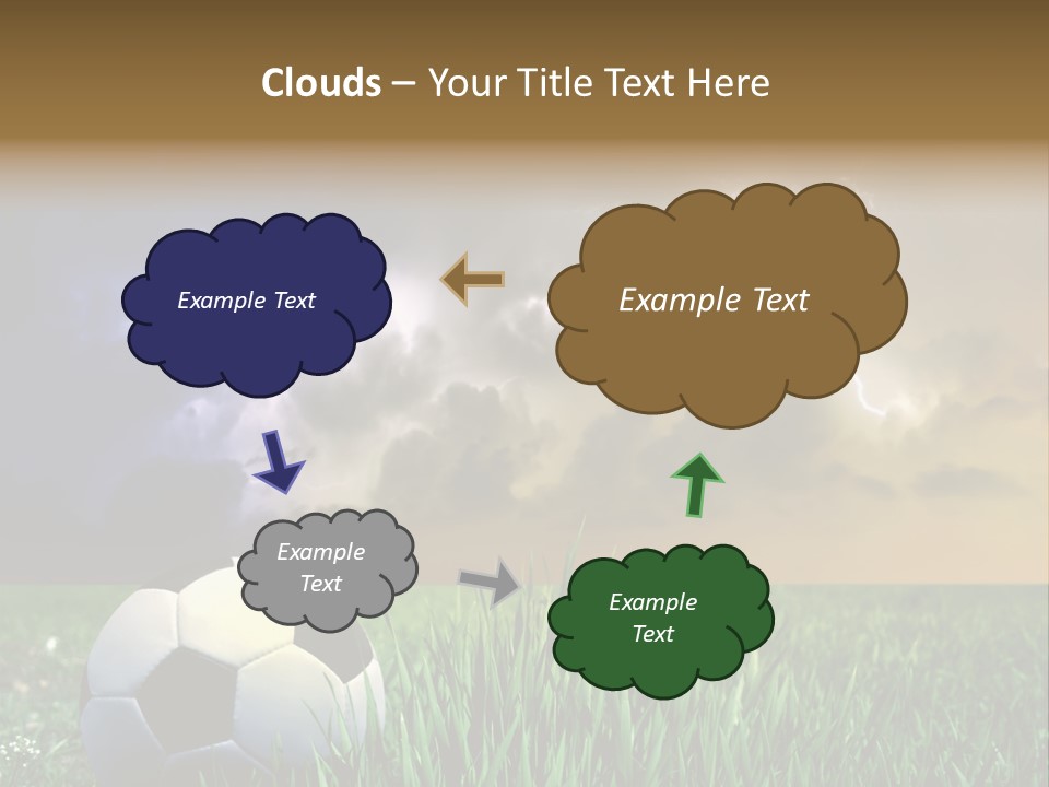 Meadow Power Ball PowerPoint Template
