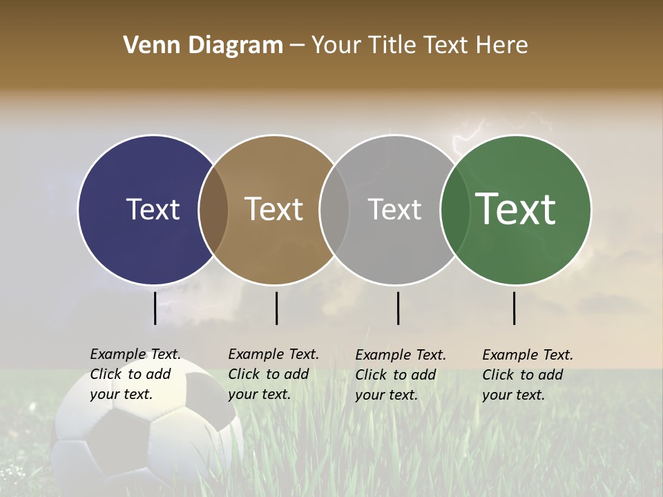 Meadow Power Ball PowerPoint Template