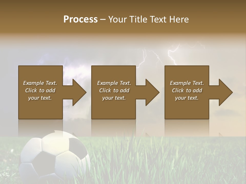 Meadow Power Ball PowerPoint Template