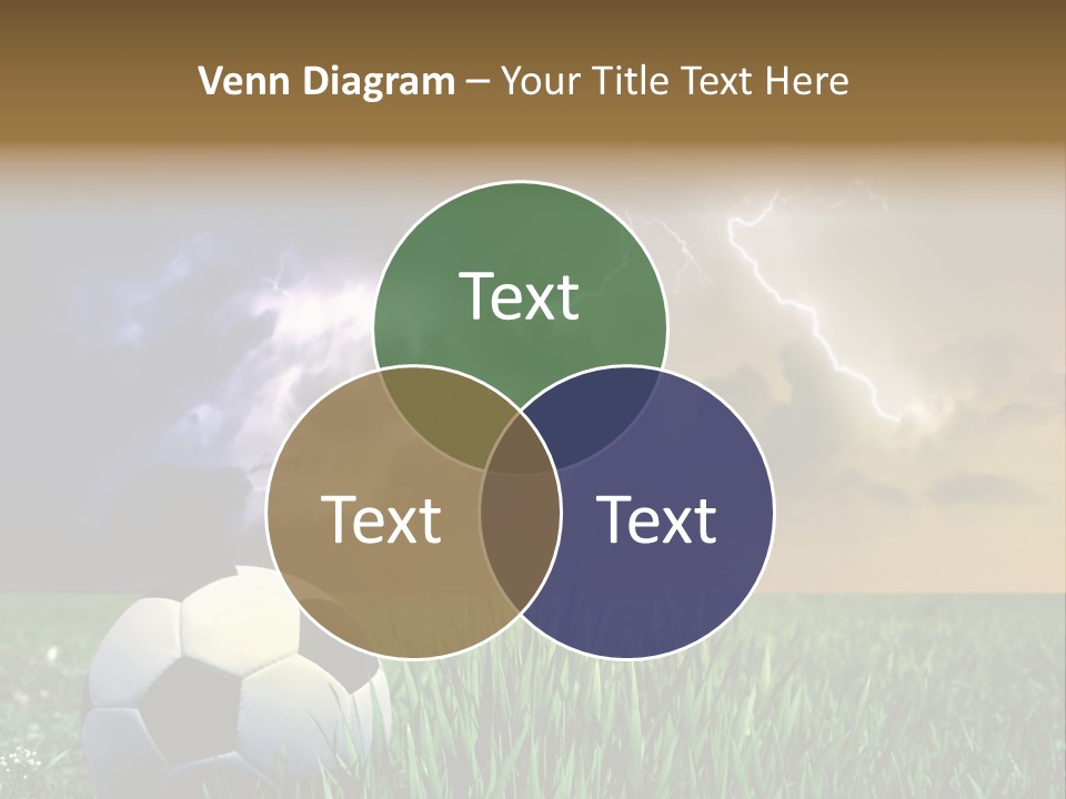 Meadow Power Ball PowerPoint Template