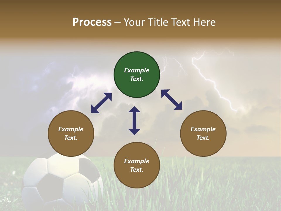 Meadow Power Ball PowerPoint Template