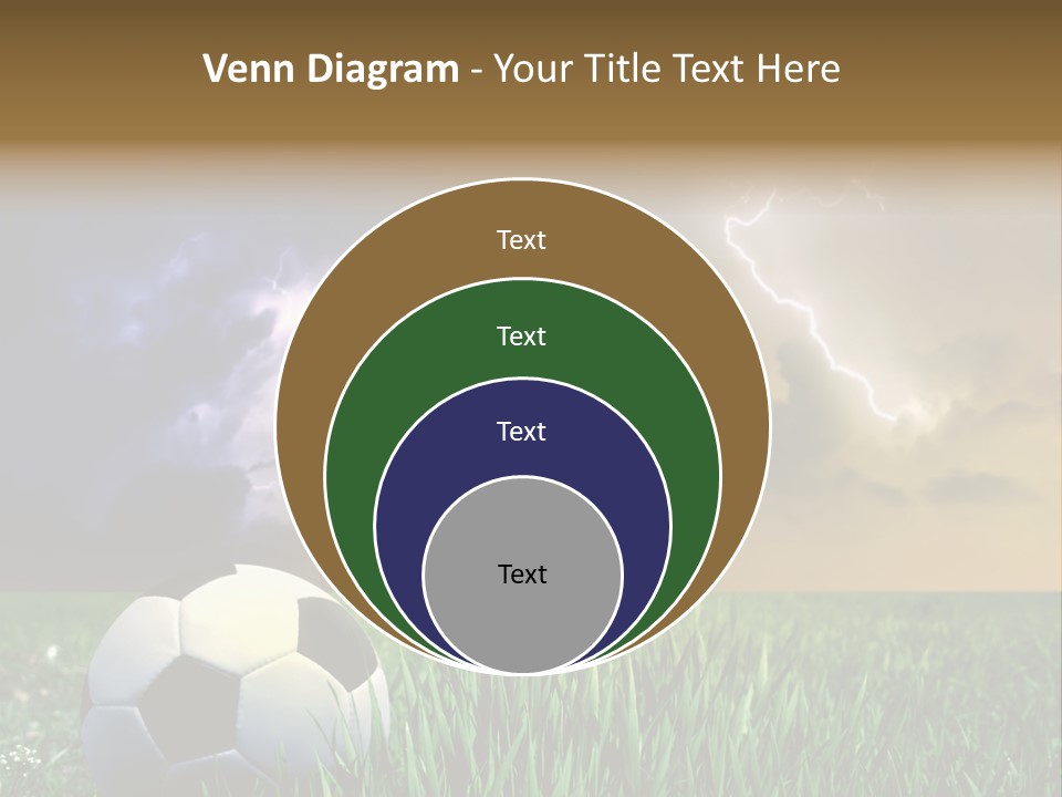 Meadow Power Ball PowerPoint Template