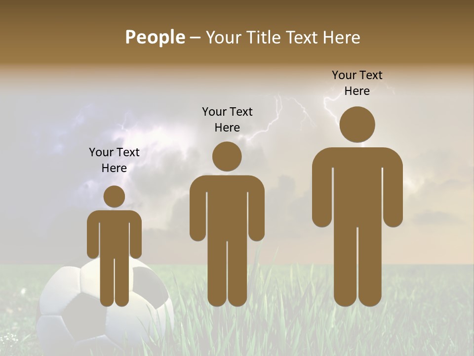 Meadow Power Ball PowerPoint Template