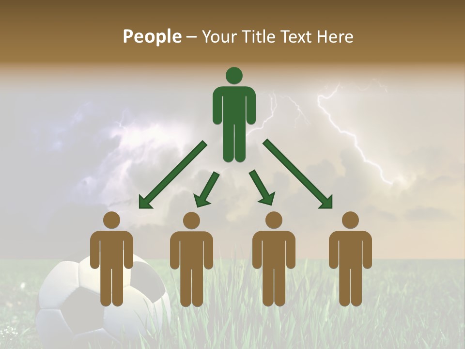 Meadow Power Ball PowerPoint Template