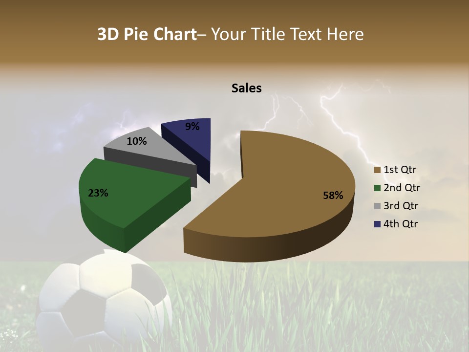 Meadow Power Ball PowerPoint Template