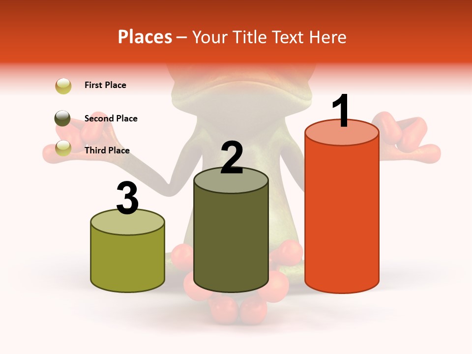 Jump Hop Aqua PowerPoint Template