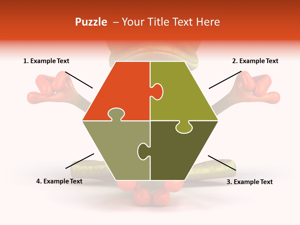 Jump Hop Aqua PowerPoint Template