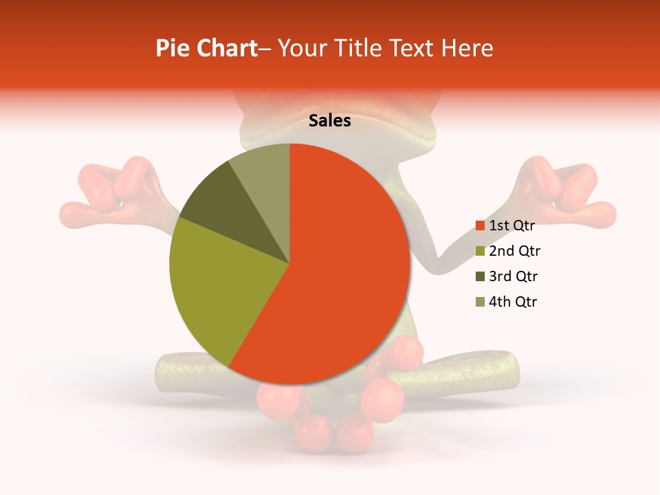 Jump Hop Aqua PowerPoint Template