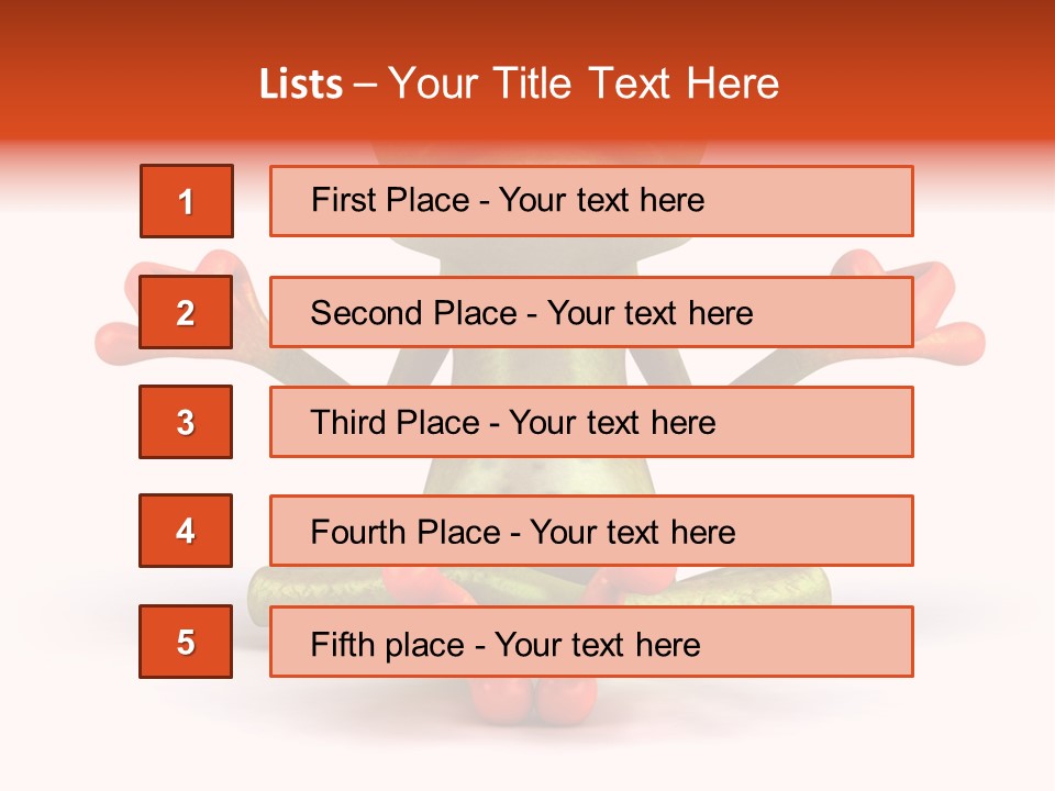 Jump Hop Aqua PowerPoint Template