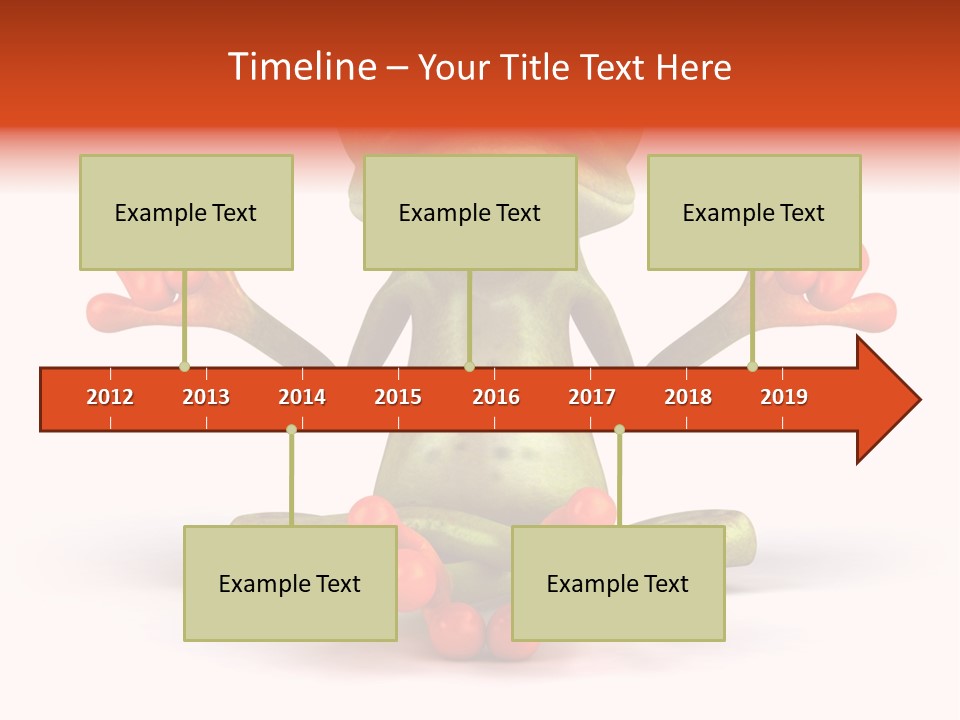 Jump Hop Aqua PowerPoint Template