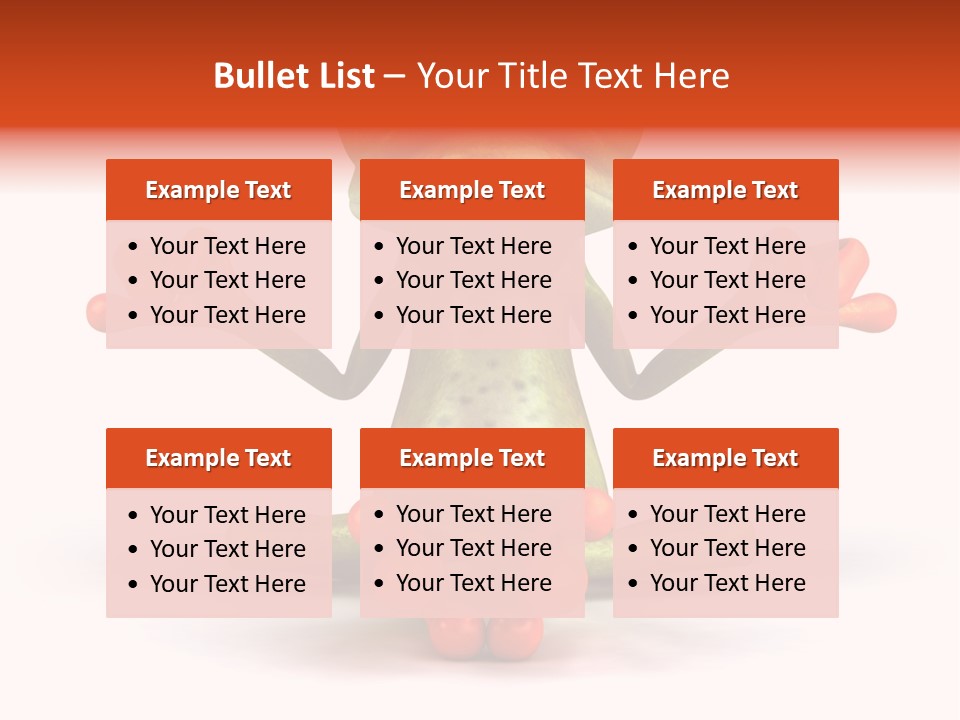 Jump Hop Aqua PowerPoint Template