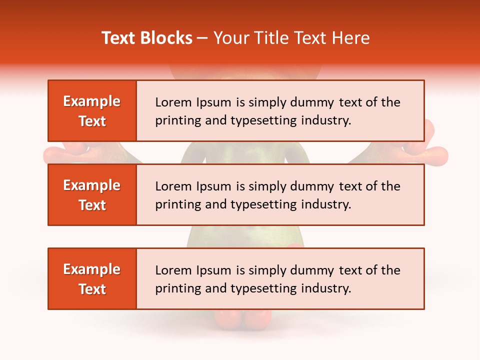 Jump Hop Aqua PowerPoint Template