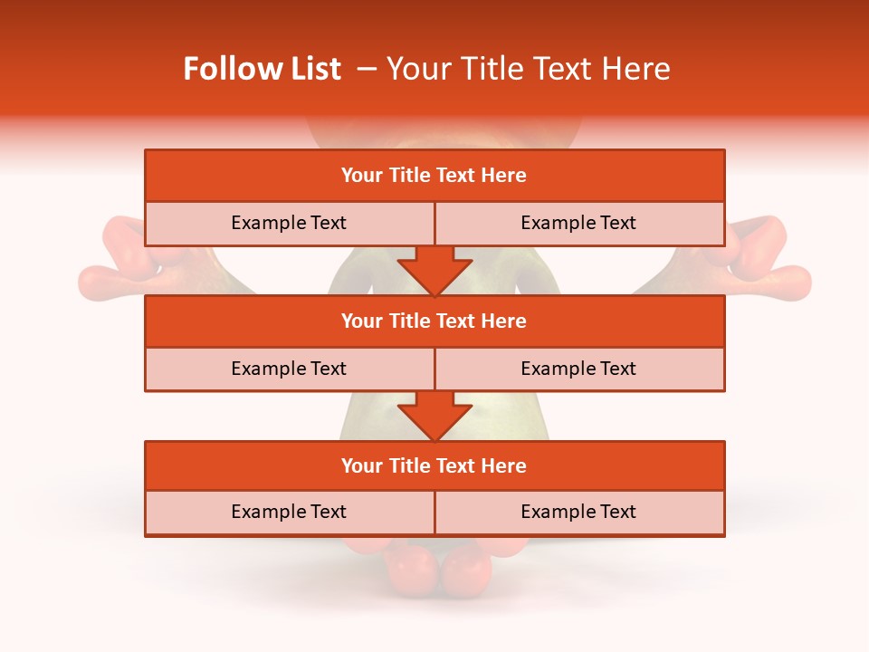 Jump Hop Aqua PowerPoint Template