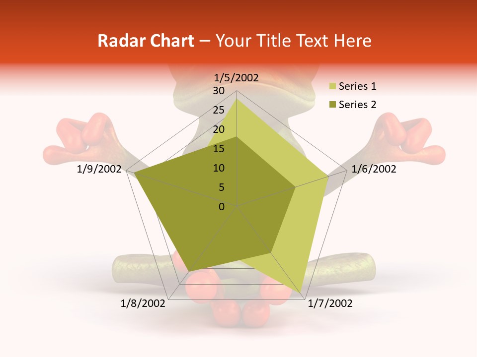 Jump Hop Aqua PowerPoint Template